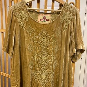 Johnny Was Velvet Top